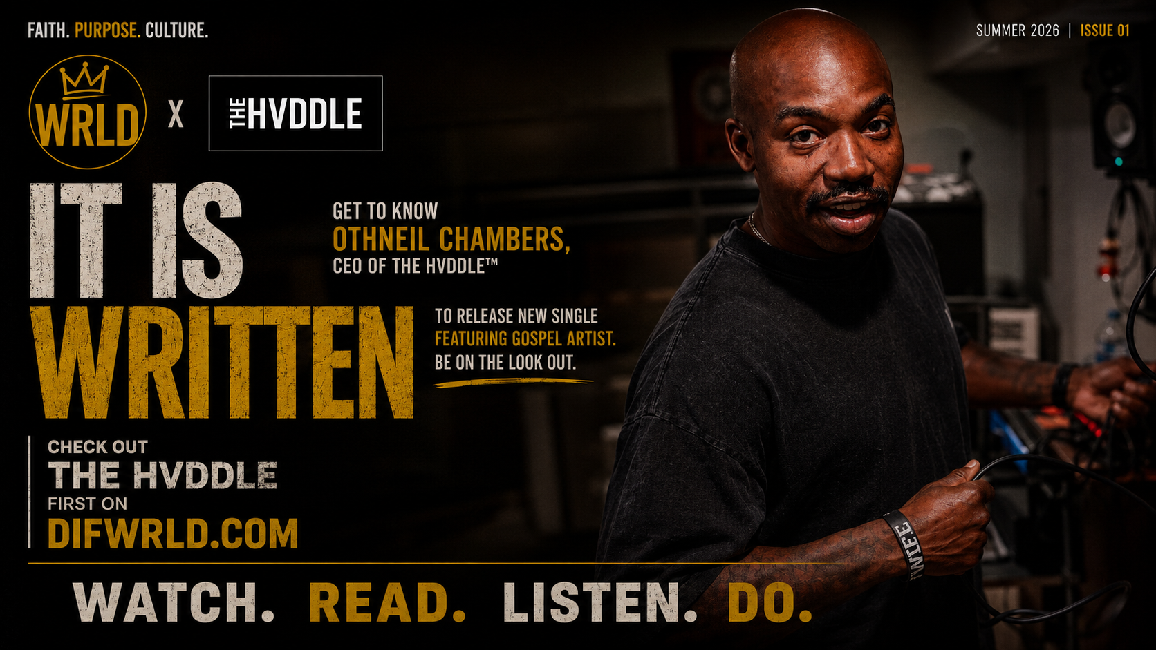 Check out The HVDDLE here first at difwrld.com!